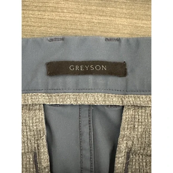 Greyson Montauk Jogger Pants Men's 32x30 Blue Elastic Stretch Performance Golf